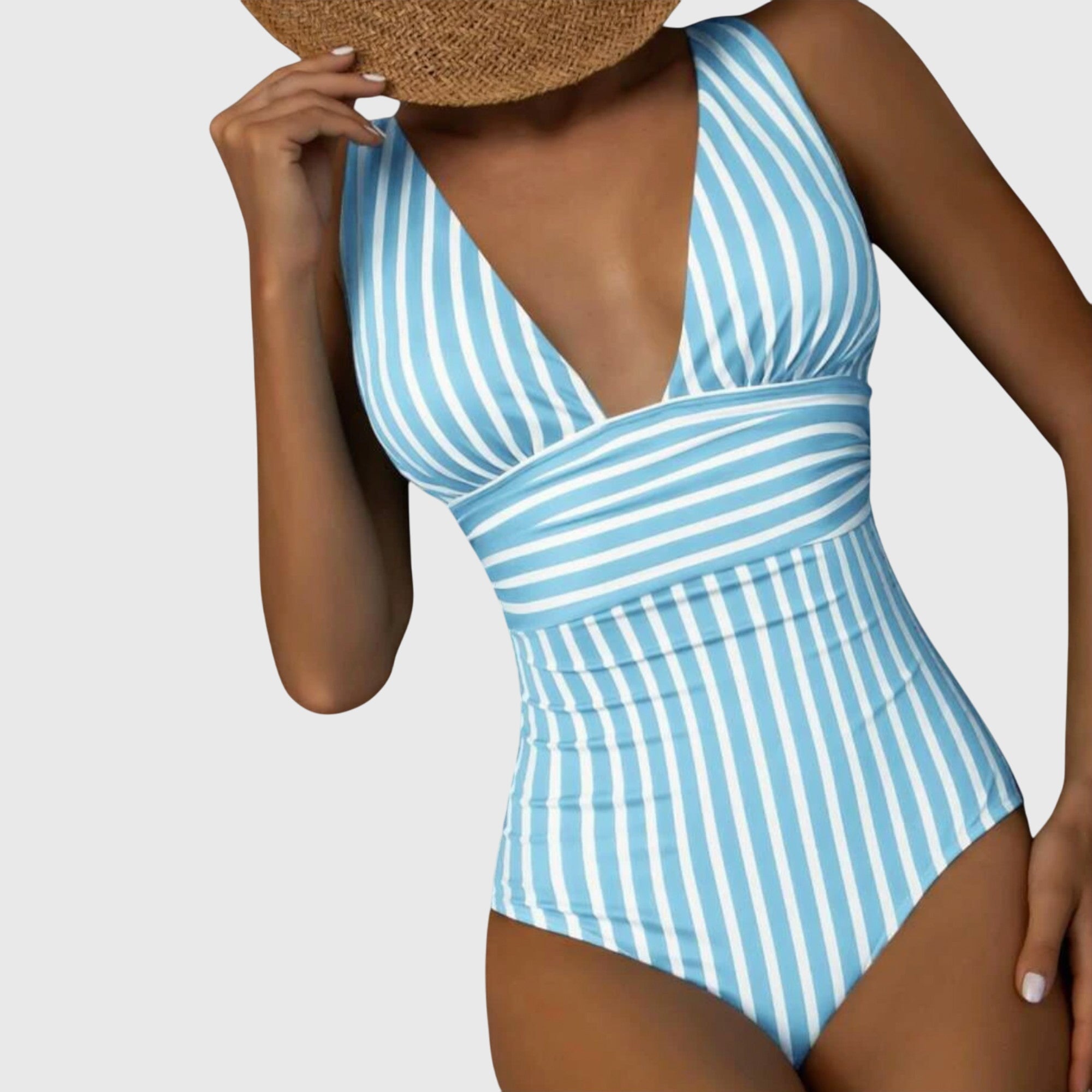 Mona Vale - Striped Swimsuit