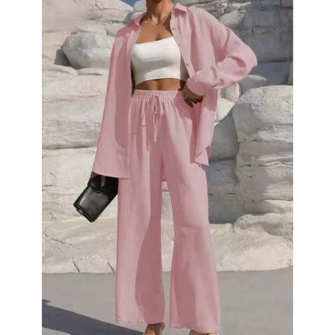 VANORAT - Comfy Long Sleeve Blouse