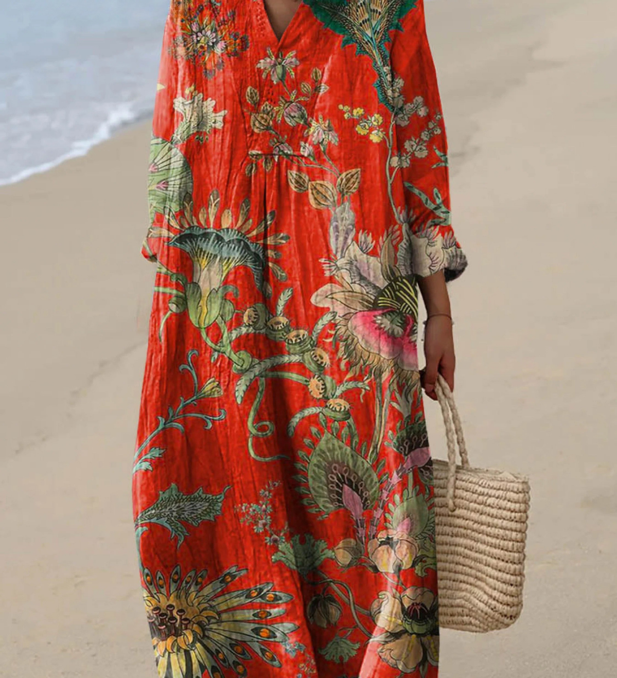 Serena | Breezy Summer Dress with Long Sleeves
