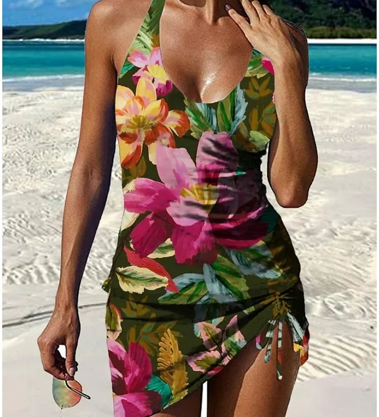 Cronulla - Floral Bikini with Shorts