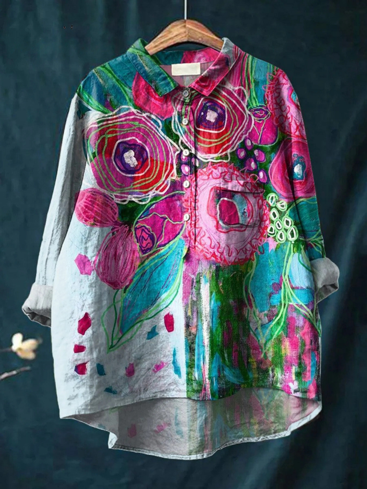 Zoe - Vintage Floral Tee
