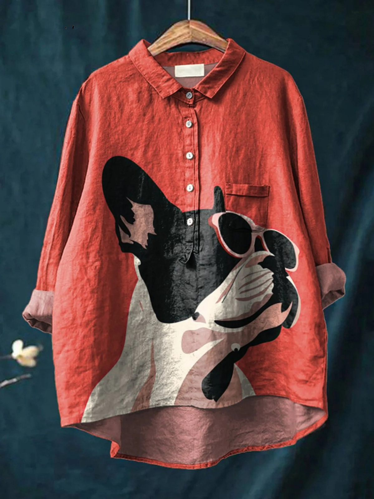 Millie - French Bulldog Print Tee