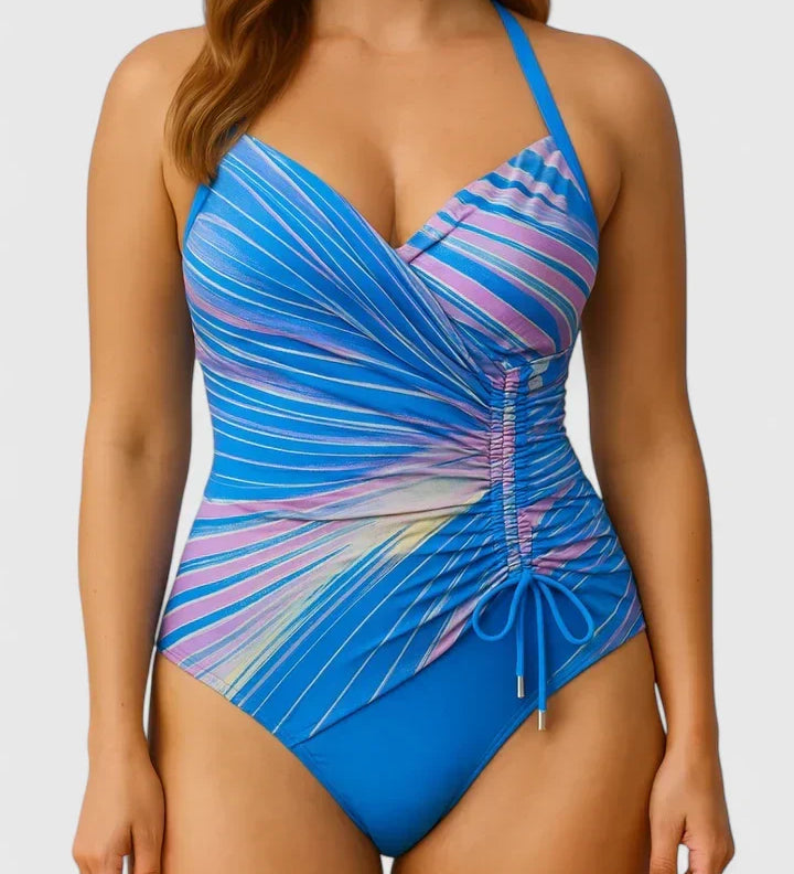 Warriewood - High-Waist Ruffle Swimsuit