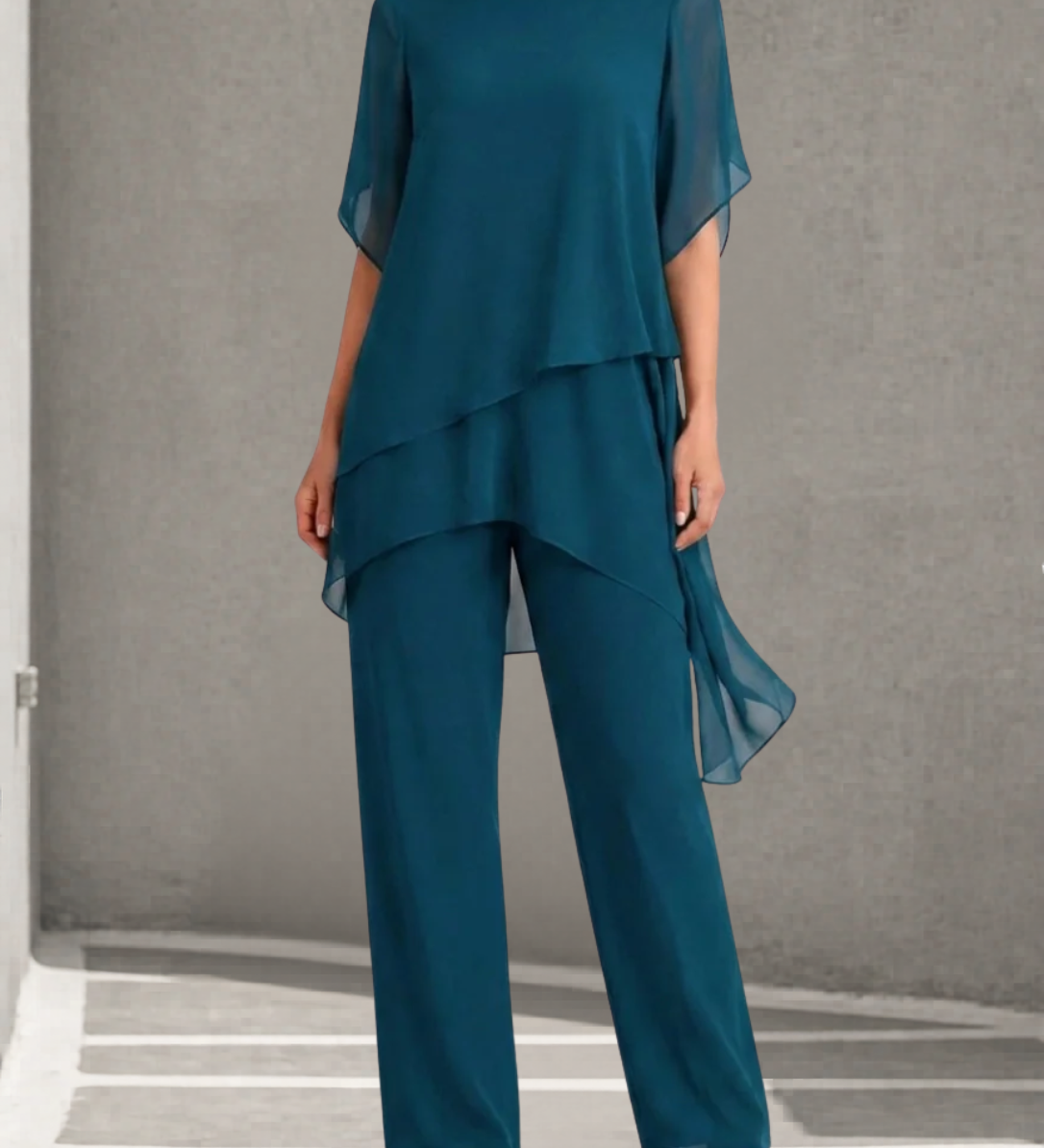 Amelie - Two-Piece Palazzo Set