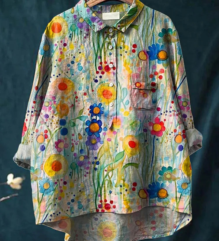 Claudine - Serene Art Shirt