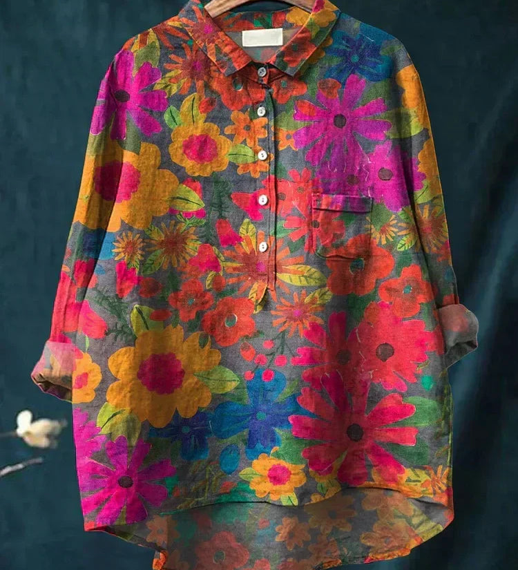Gianna - Plant Art Shirt