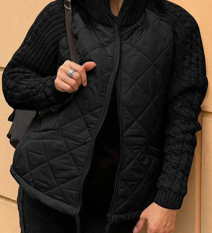 REINA™ - Quilted Knit Jacket