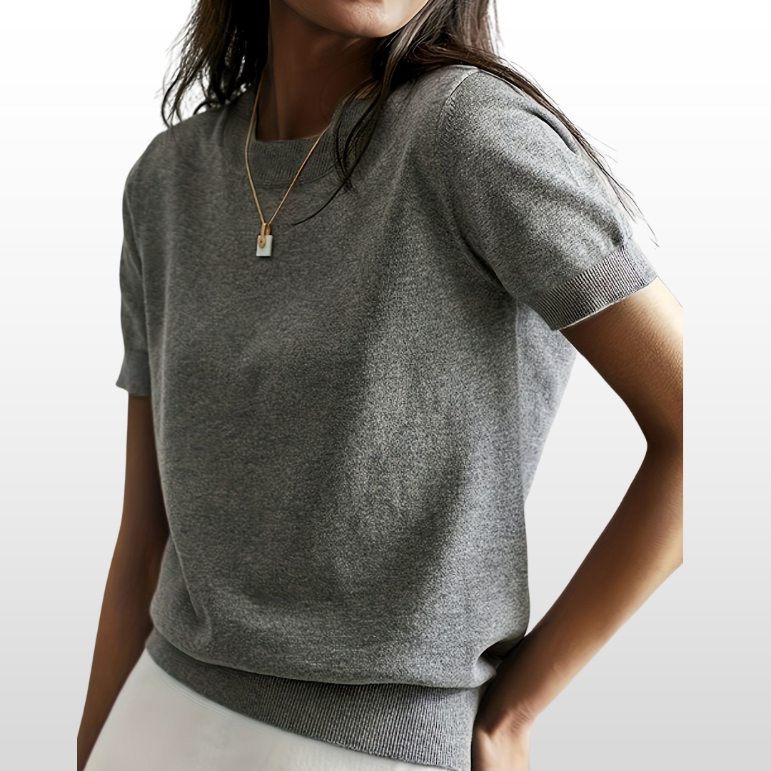 Leny - Fit Short Sleeve Round Neck
