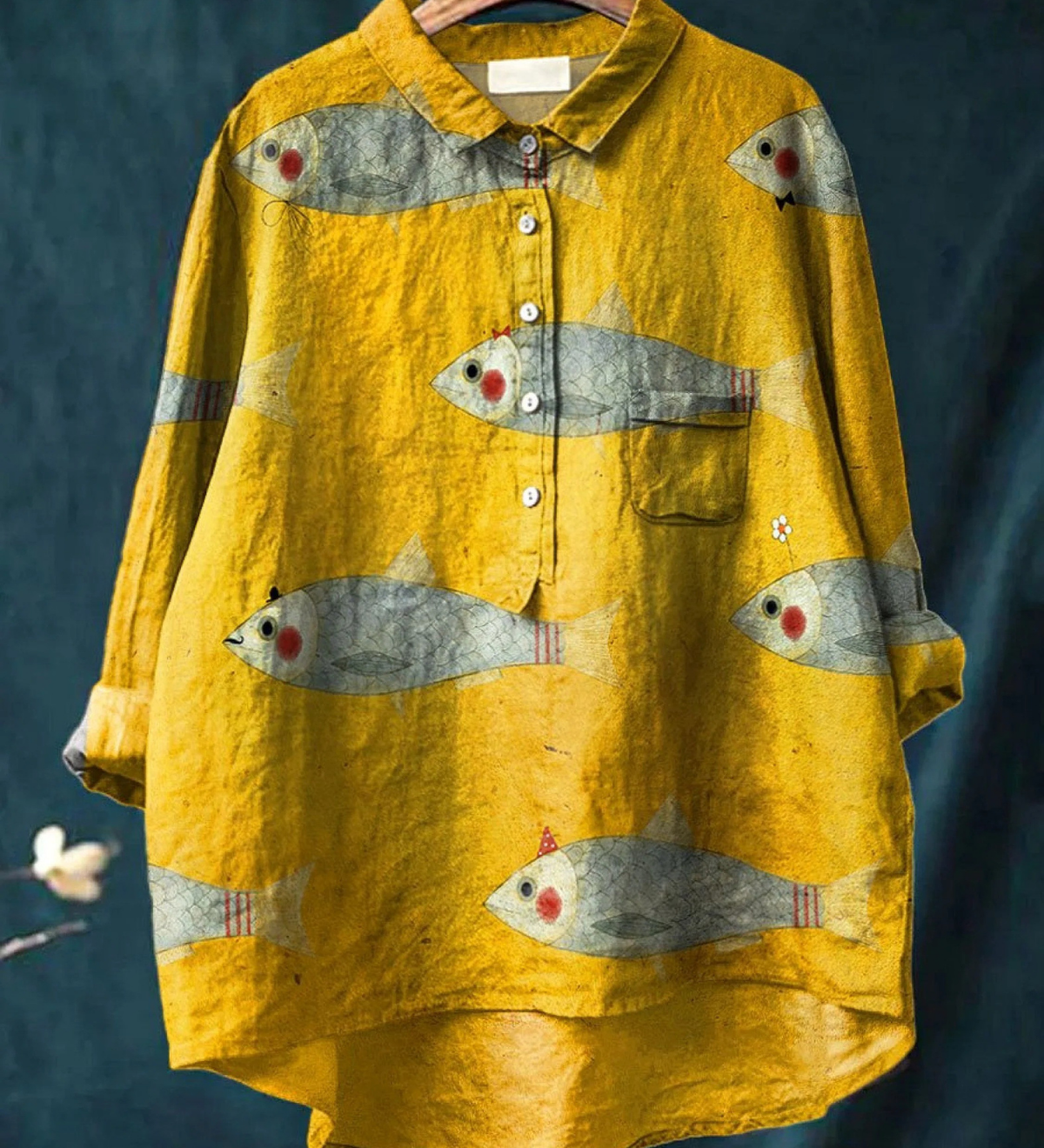 Daisy - Retro Fish Art Tee