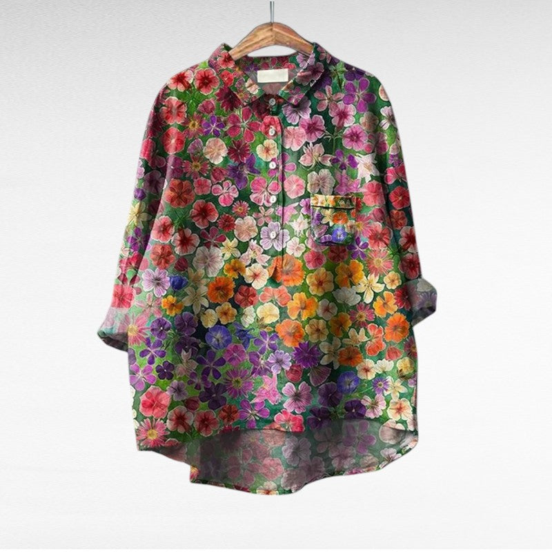 Isla - Multicolour Print Blouse