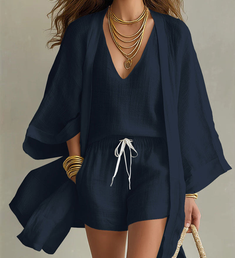 ISOLA | Linen Three-Piece Set