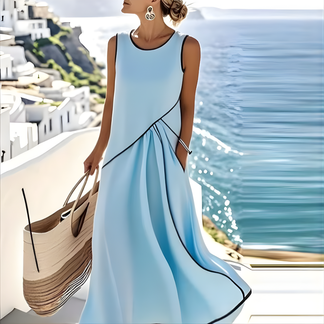 Saige - Striped Summer Dress