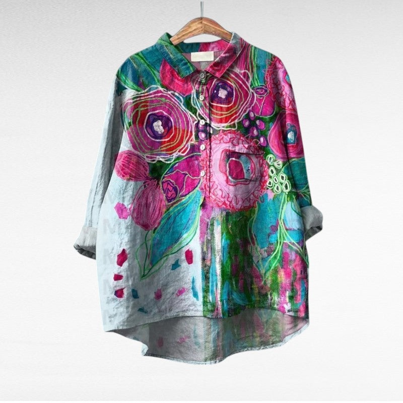 Isla - Multicolour Print Blouse
