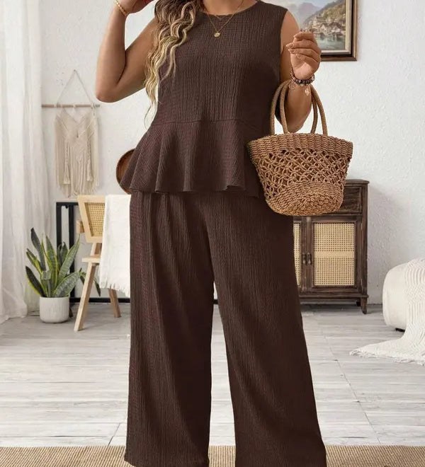 SITTI™ – Lightweight Summer Casual Two-Piece Outfit