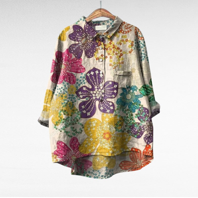 Isla - Multicolour Print Blouse