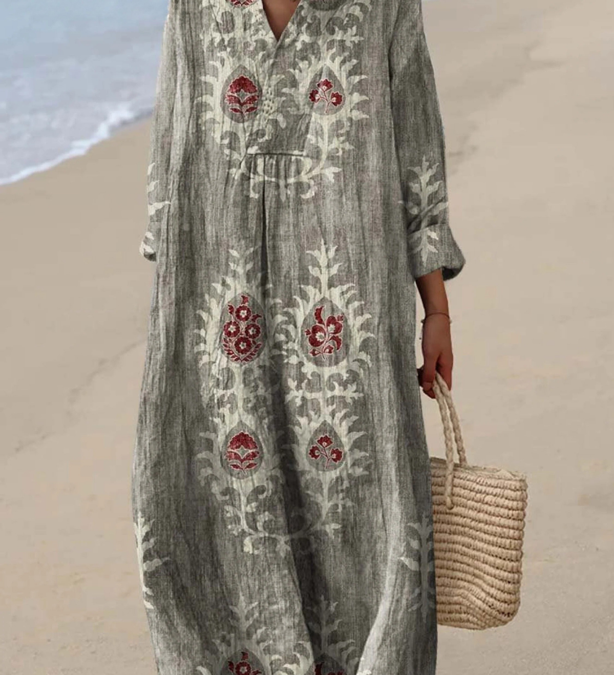 Karina | Breezy Summer Dress with Long Sleeves