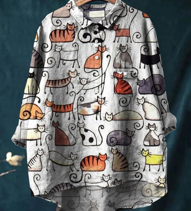 Amari - Cat Art Shirt