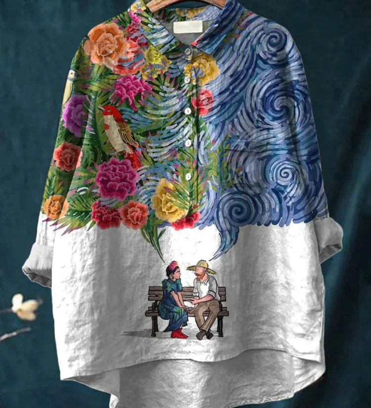 Emily - Van Gogh Art Shirt