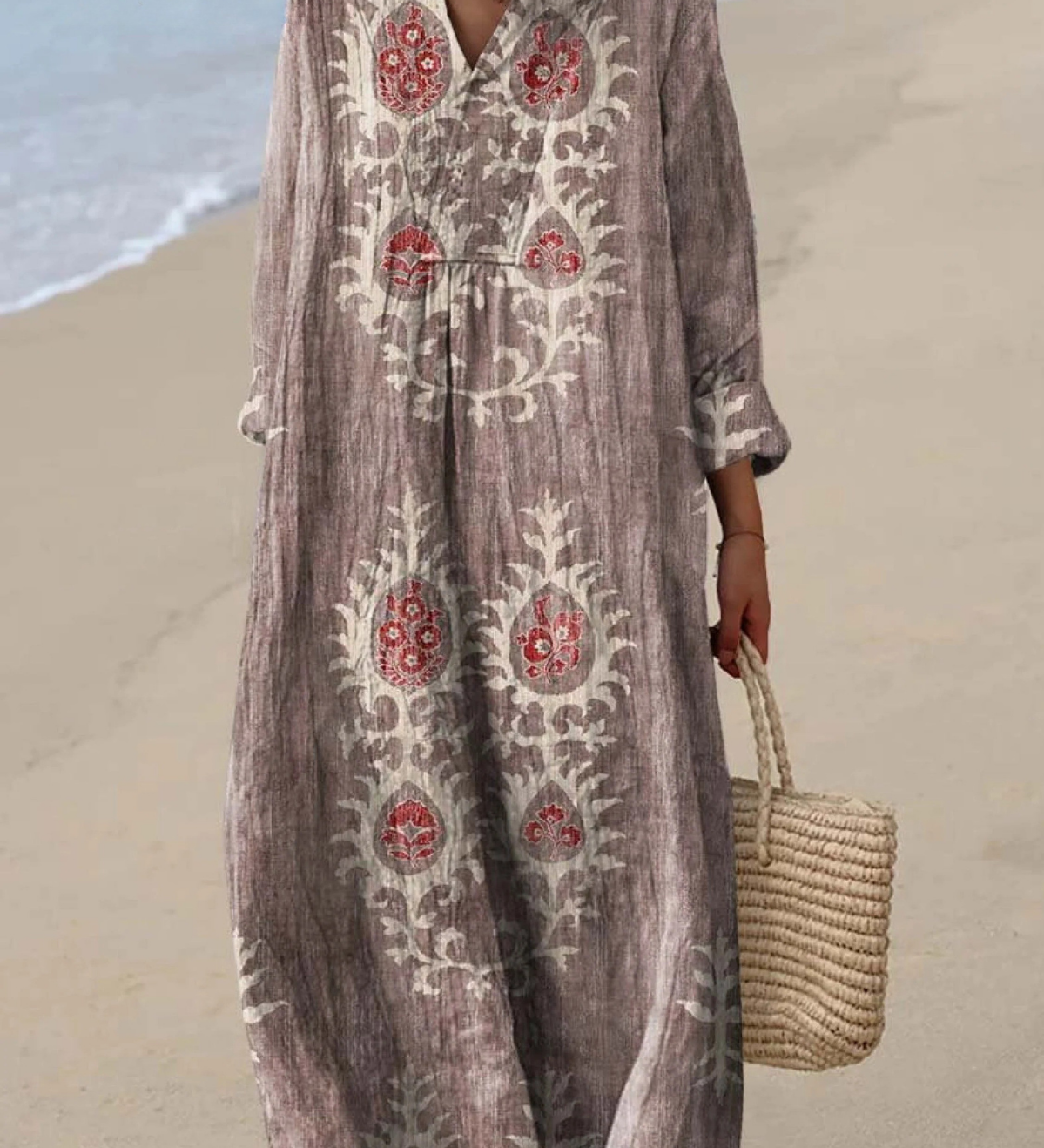 Karina | Breezy Summer Dress with Long Sleeves