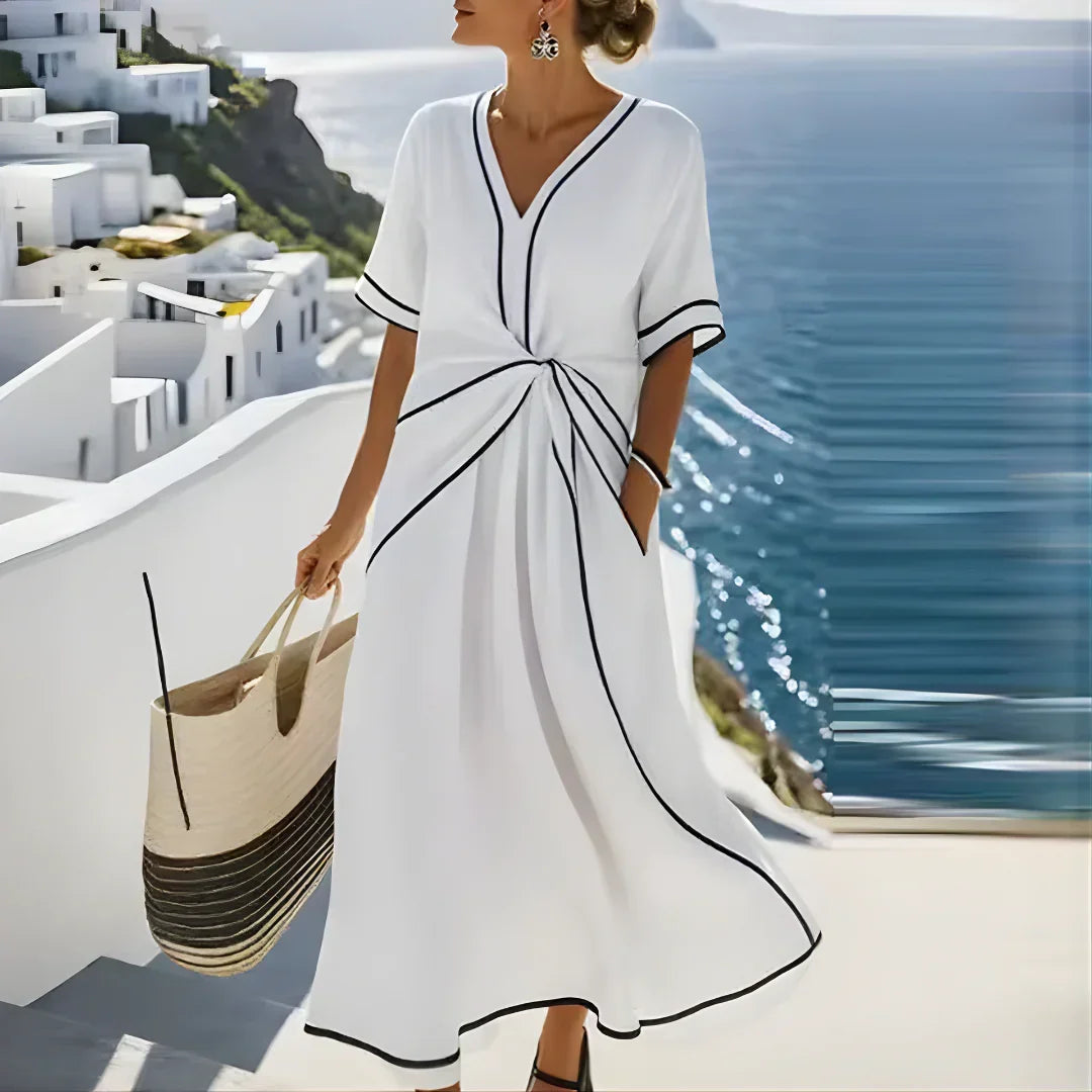 Cassia - Elegant Flattering Dress