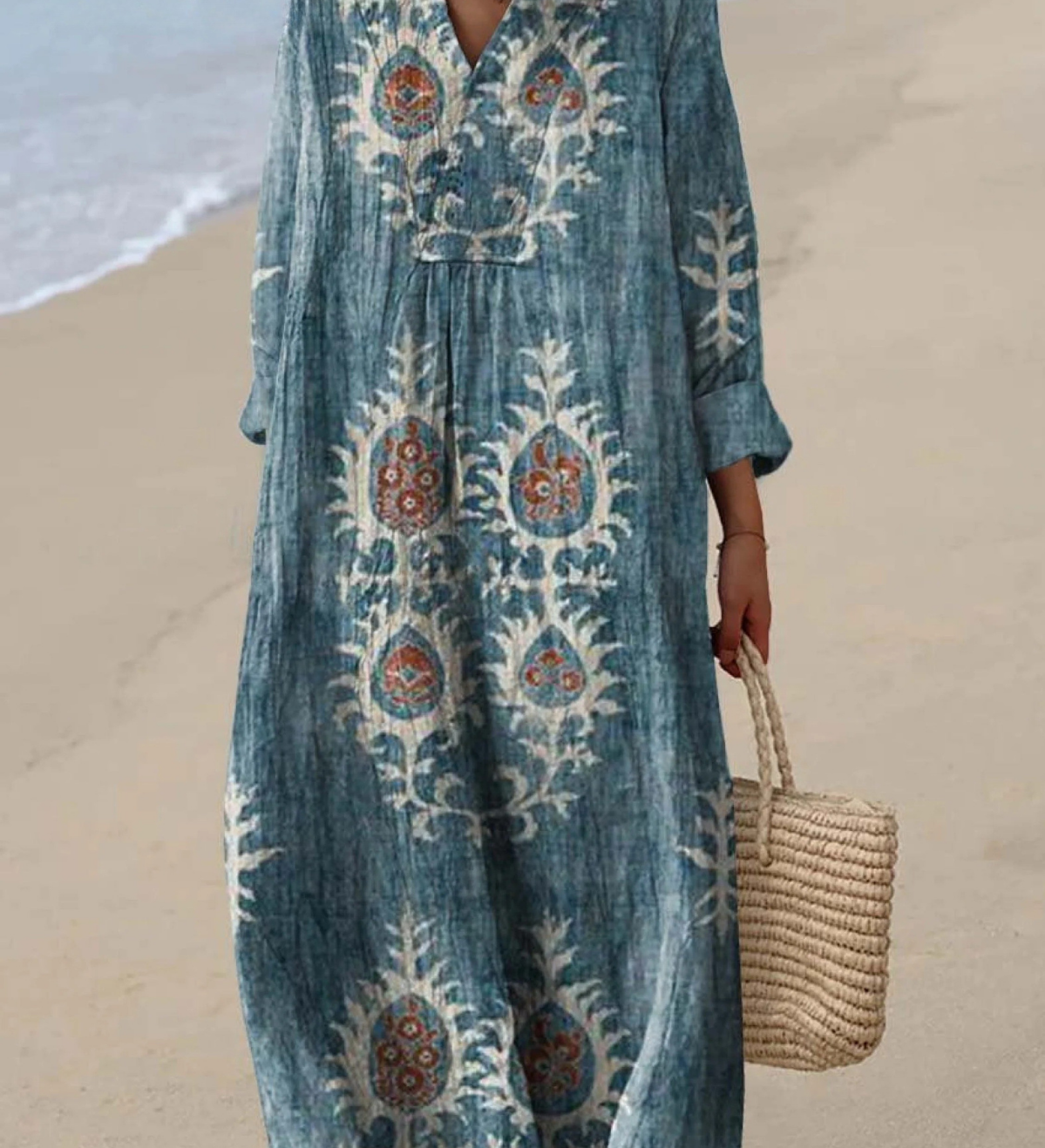 Karina | Breezy Summer Dress with Long Sleeves