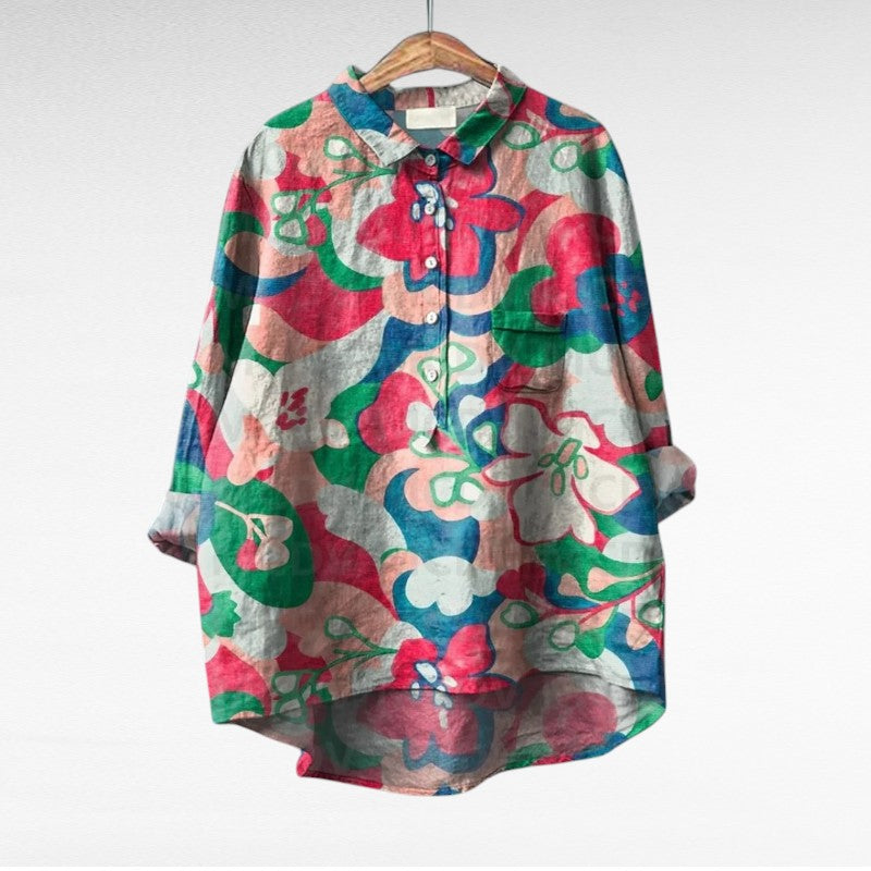 Isla - Multicolour Print Blouse