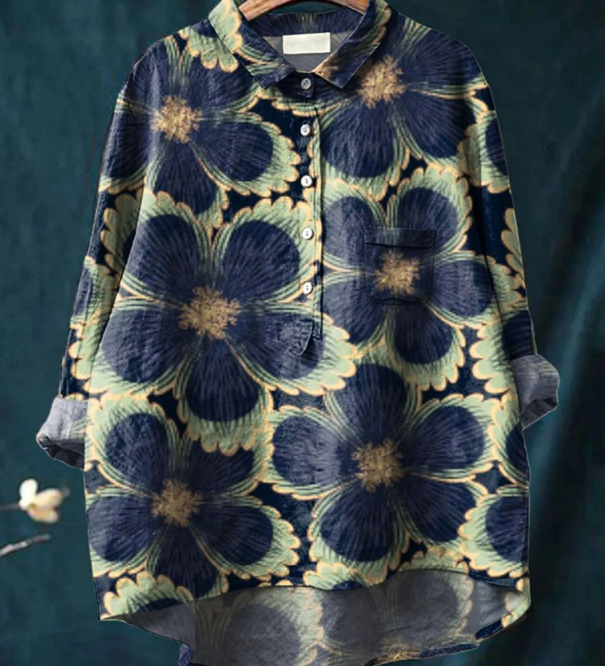Annie - Vintage Floral Shirt