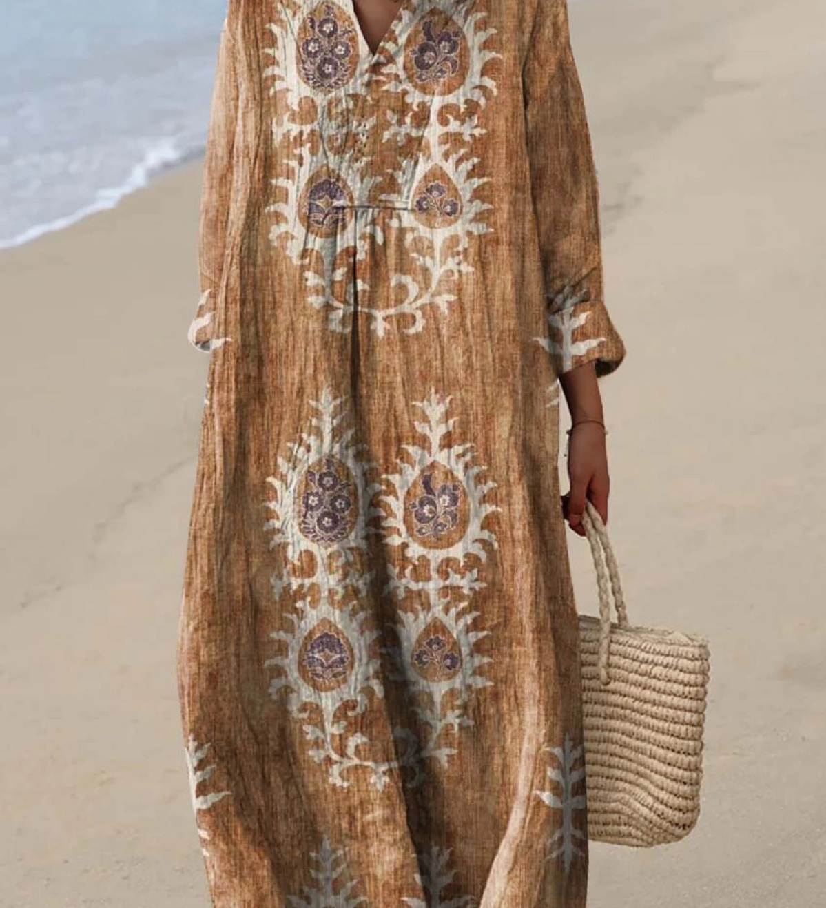 Karina | Breezy Summer Dress with Long Sleeves