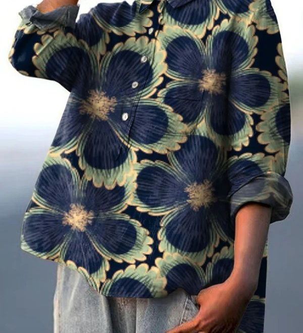 Annie - Vintage Floral Shirt
