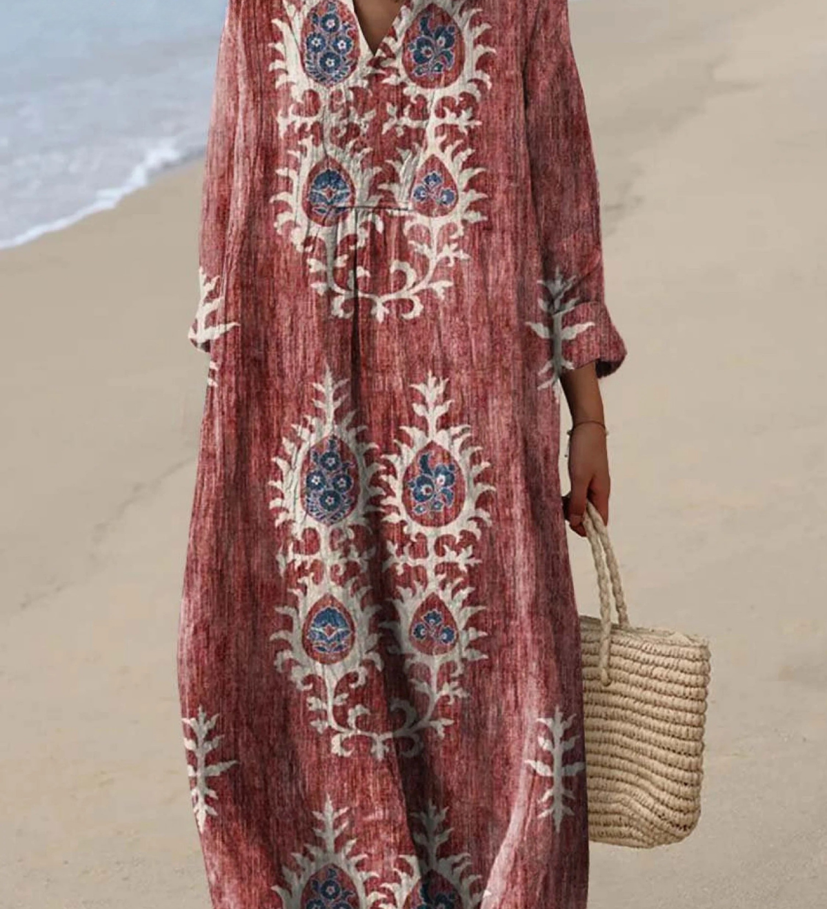 Karina | Breezy Summer Dress with Long Sleeves