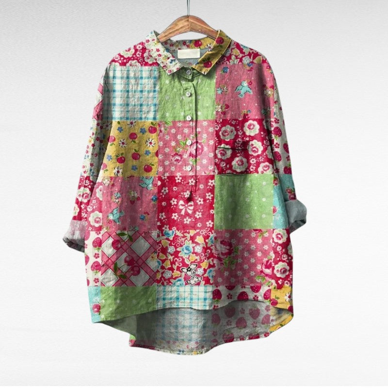 Isla - Multicolour Print Blouse