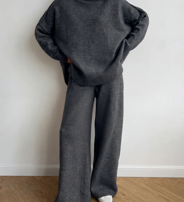 BEATRIXT - Turtleneck Sweater & Wide Leg