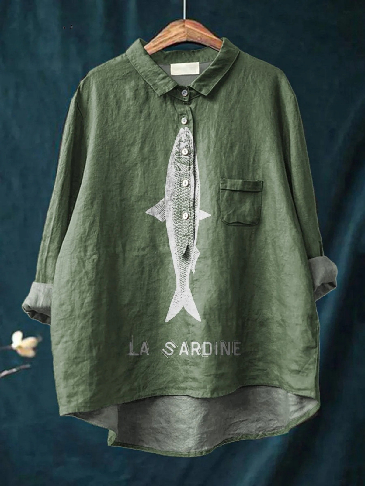 Bonnie - Sardine Print Tee