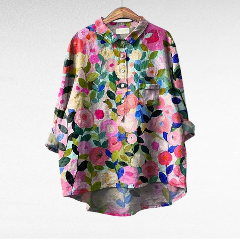 Margot - Multicolour Print Blouse