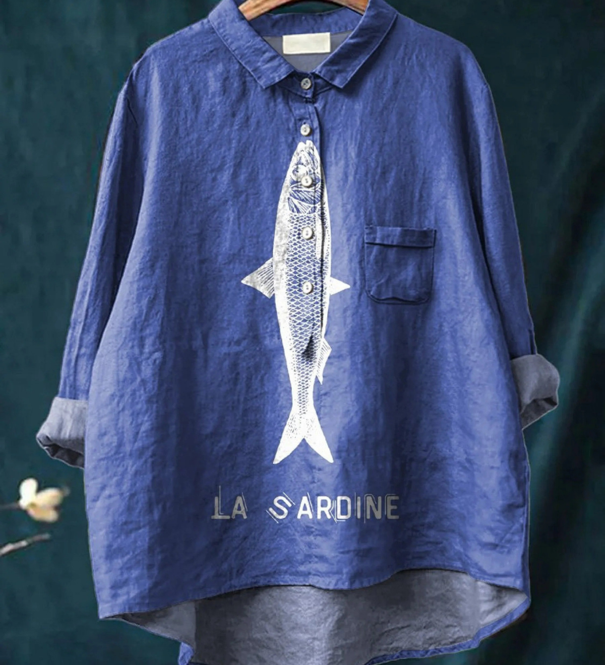 Bonnie - Sardine Print Tee