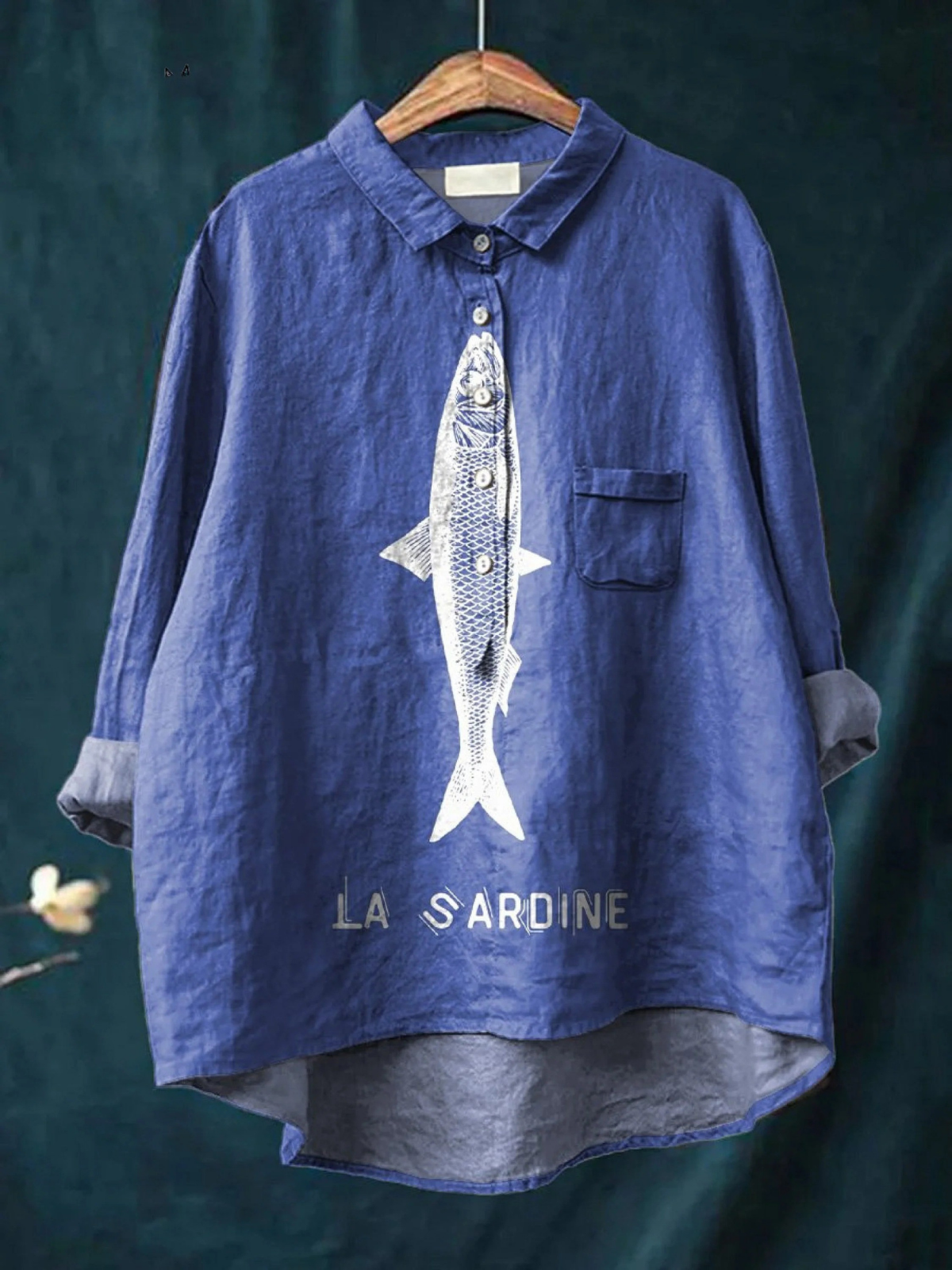 Bonnie - Sardine Print Tee