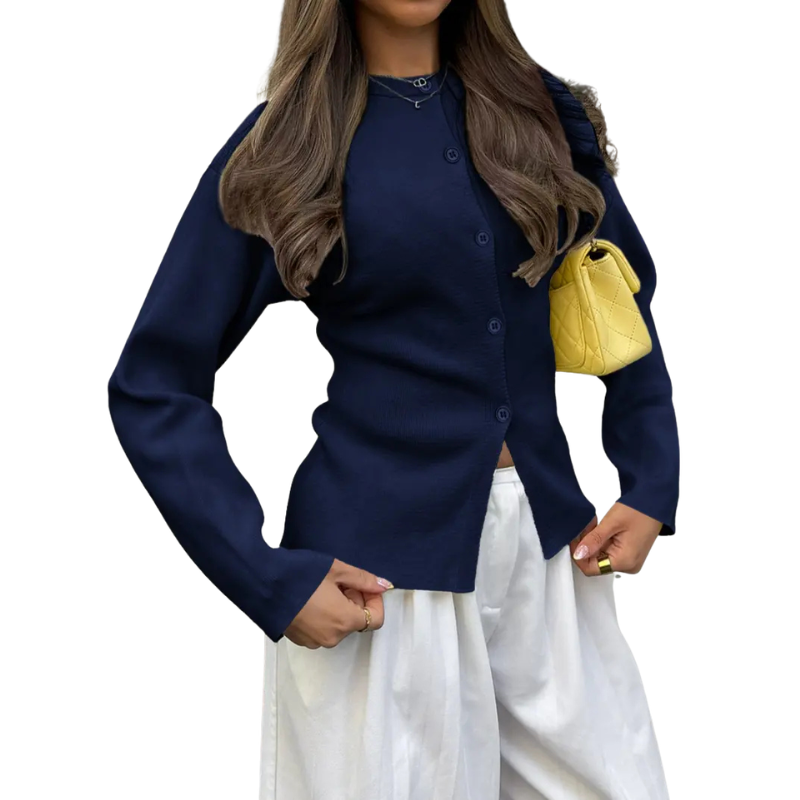Raika - Contemporary Long Sleeve Cardigan