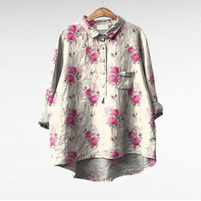 Margot - Multicolour Print Blouse