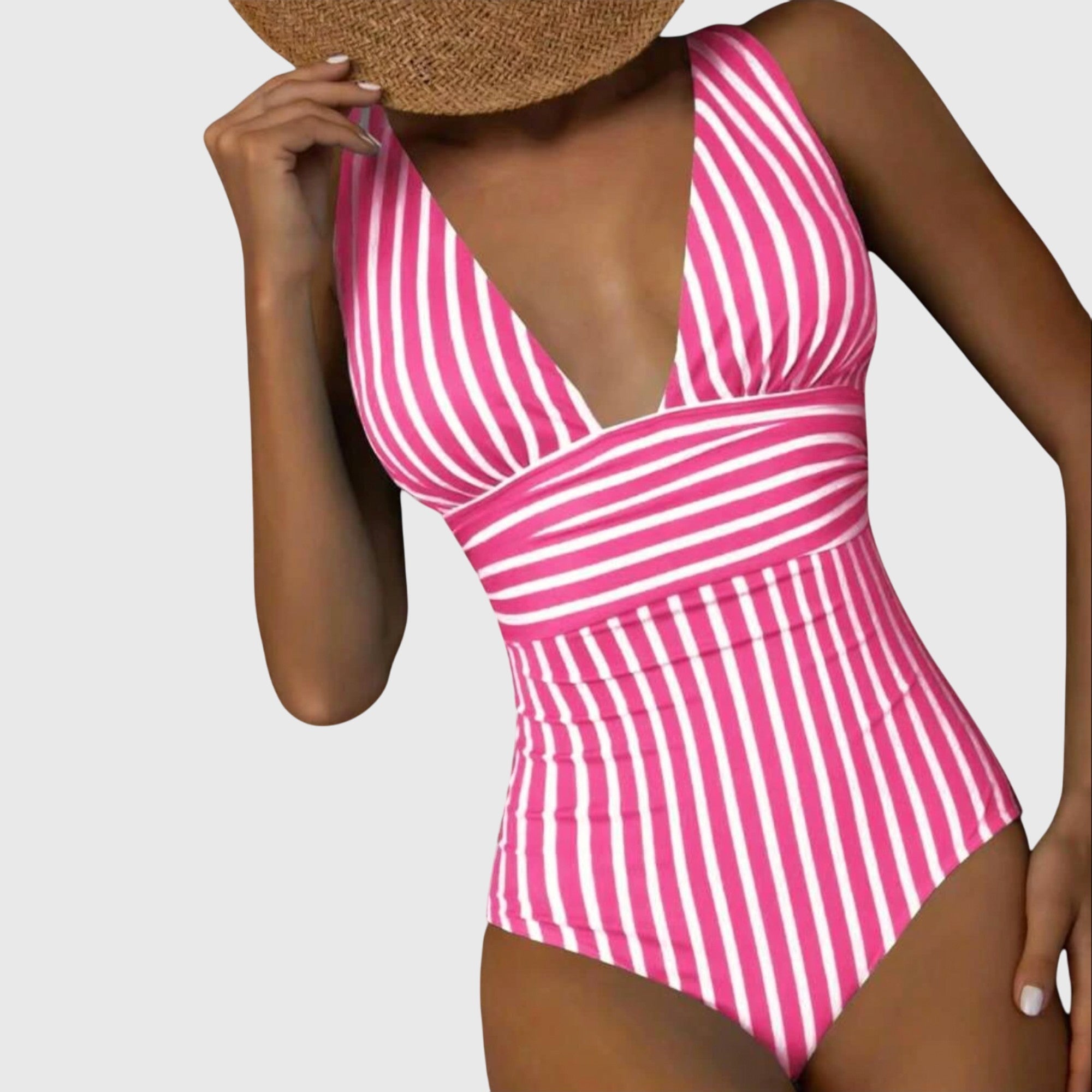 Mona Vale - Striped Swimsuit
