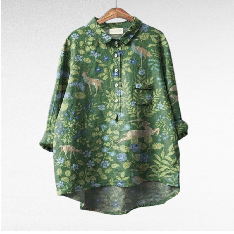 Margot - Multicolour Print Blouse