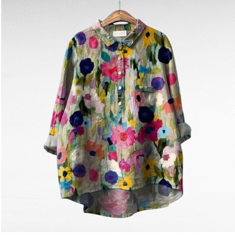 Margot - Multicolour Print Blouse