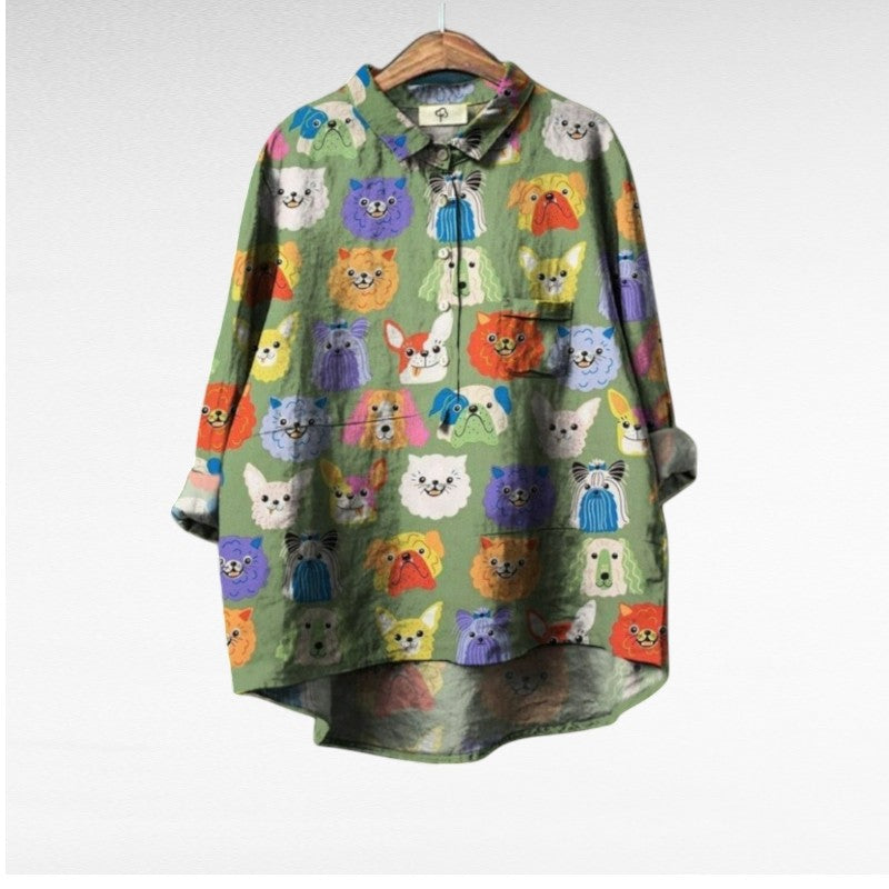 Lila - Multicolour Print Blouse