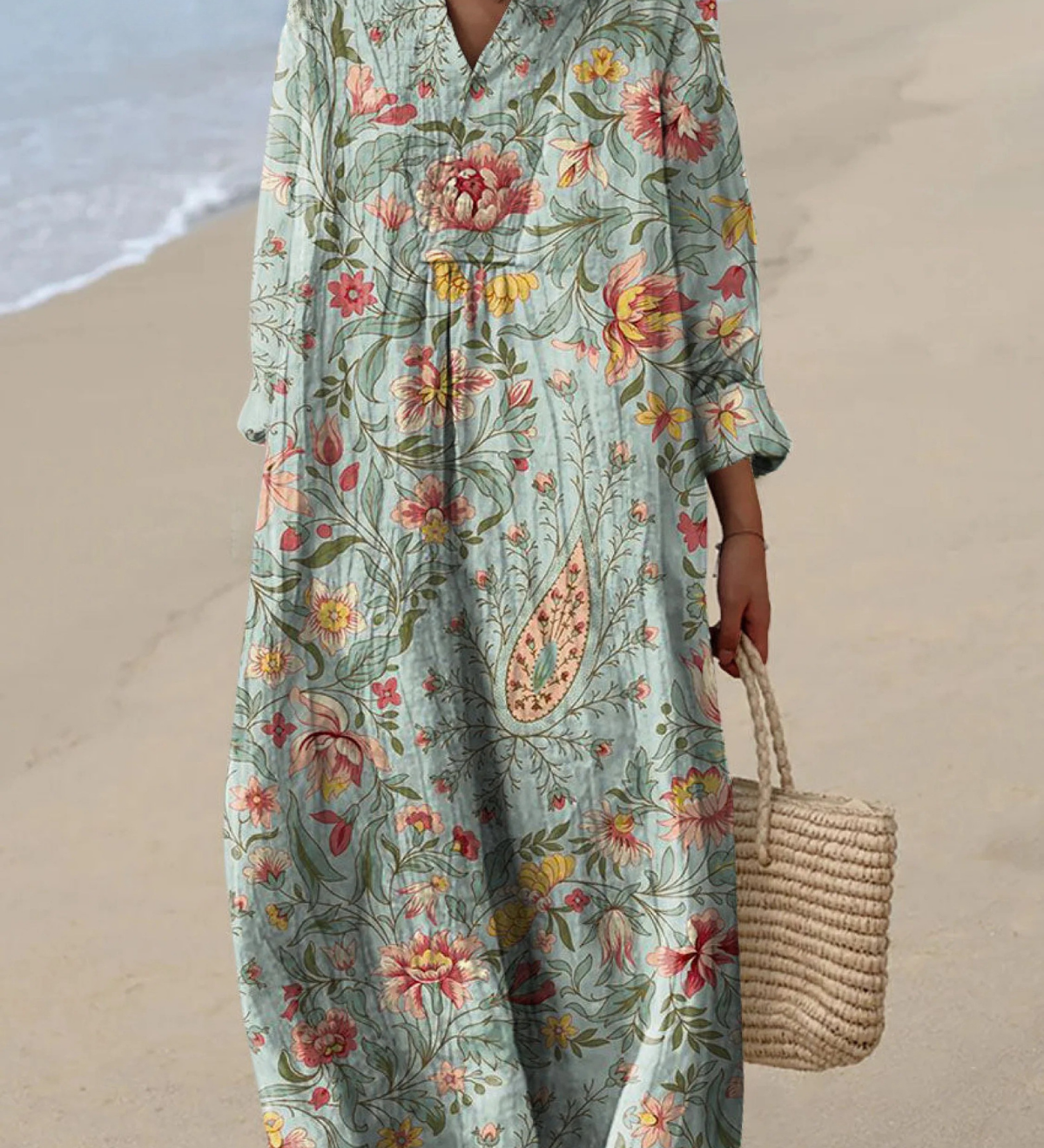Soraya | Breezy Summer Dress with Long Sleeves
