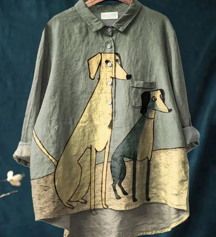 Mikha - Dog Art Shirt