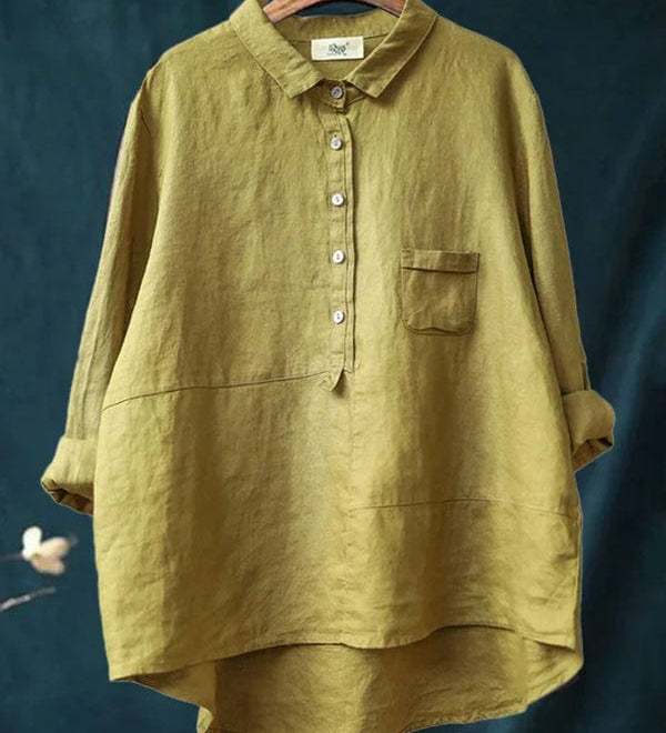 Bridget - Yellow Print Blouse