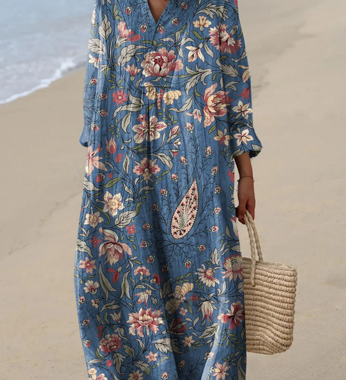 Soraya | Breezy Summer Dress with Long Sleeves