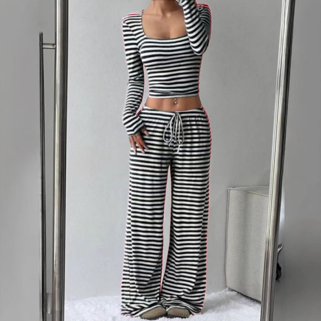 JANAT - Fit Crop Top and Pants