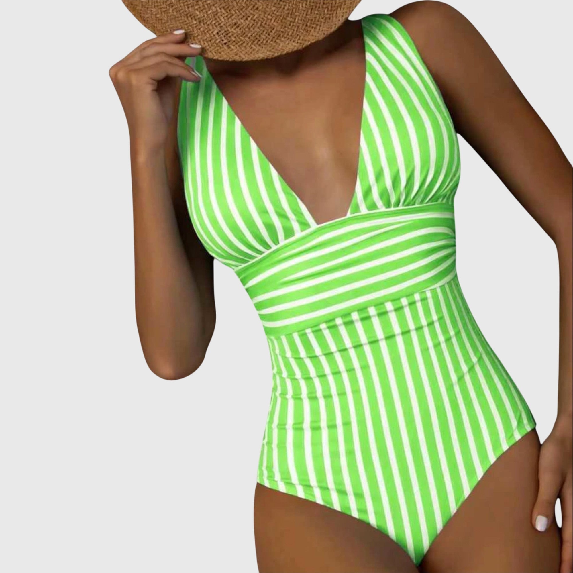 Mona Vale - Striped Swimsuit