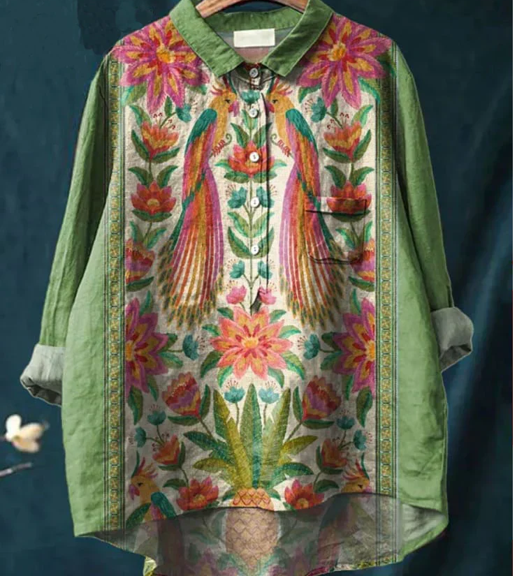 Claudine - Serene Art Shirt
