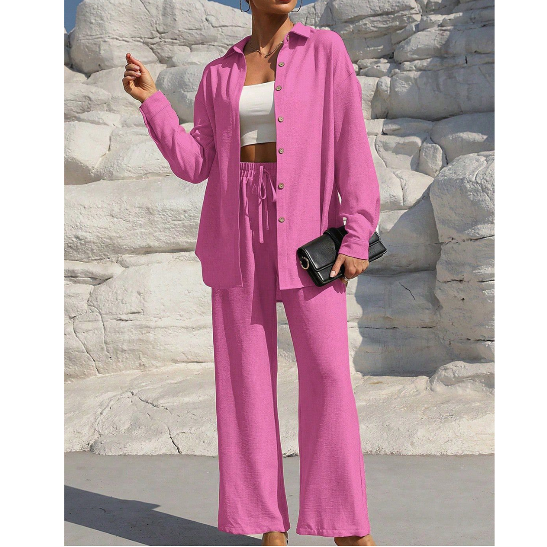 VANORAT - Comfy Long Sleeve Blouse